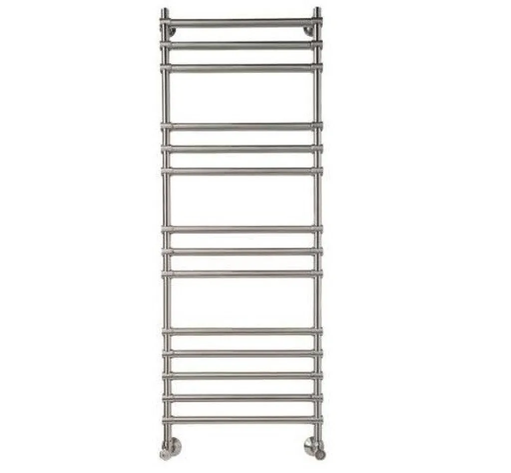 Vetro 464/14 - Water-borne Towel Warmer, Brushed Steel