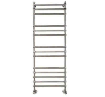 Vetro 464/14 - Water-borne Towel Warmer, Brushed Steel