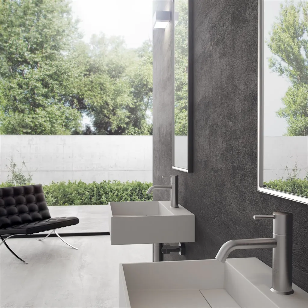 Kubo 50L - 50x40 Washbasin, Matt white SolidTec®