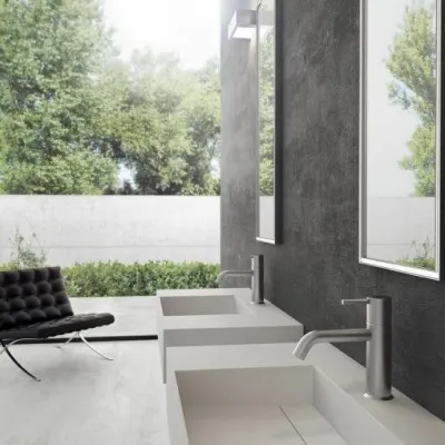 Contract 80C - 80x40 cm Washbasin, Matt White SolidTec®
