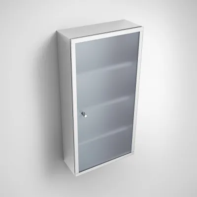 ArkiLife Nordique 1021 - Steel cabinet 30x12x60h cm