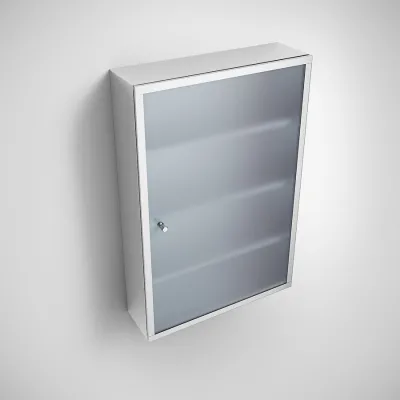 ArkiLife Nordique 1022 - Steel cabinet 40x12x60h cm