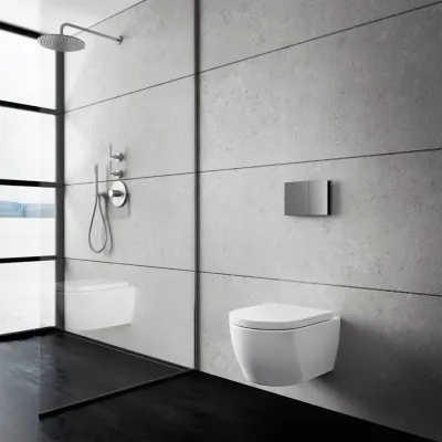 Pulcher® Lounge L18 - 48.5 cm Easy-Clean coating, White