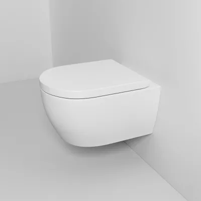 Pulcher® Lounge L18 - 48.5 cm Easy-Clean coating, White