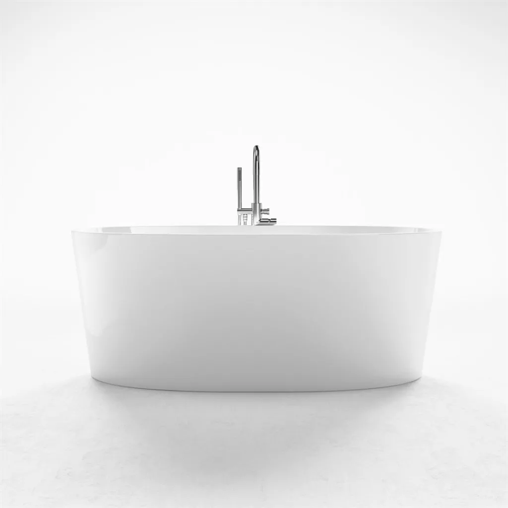 ArkiLife Zen 150 - Bathtub 150x76 cm, Glossy White