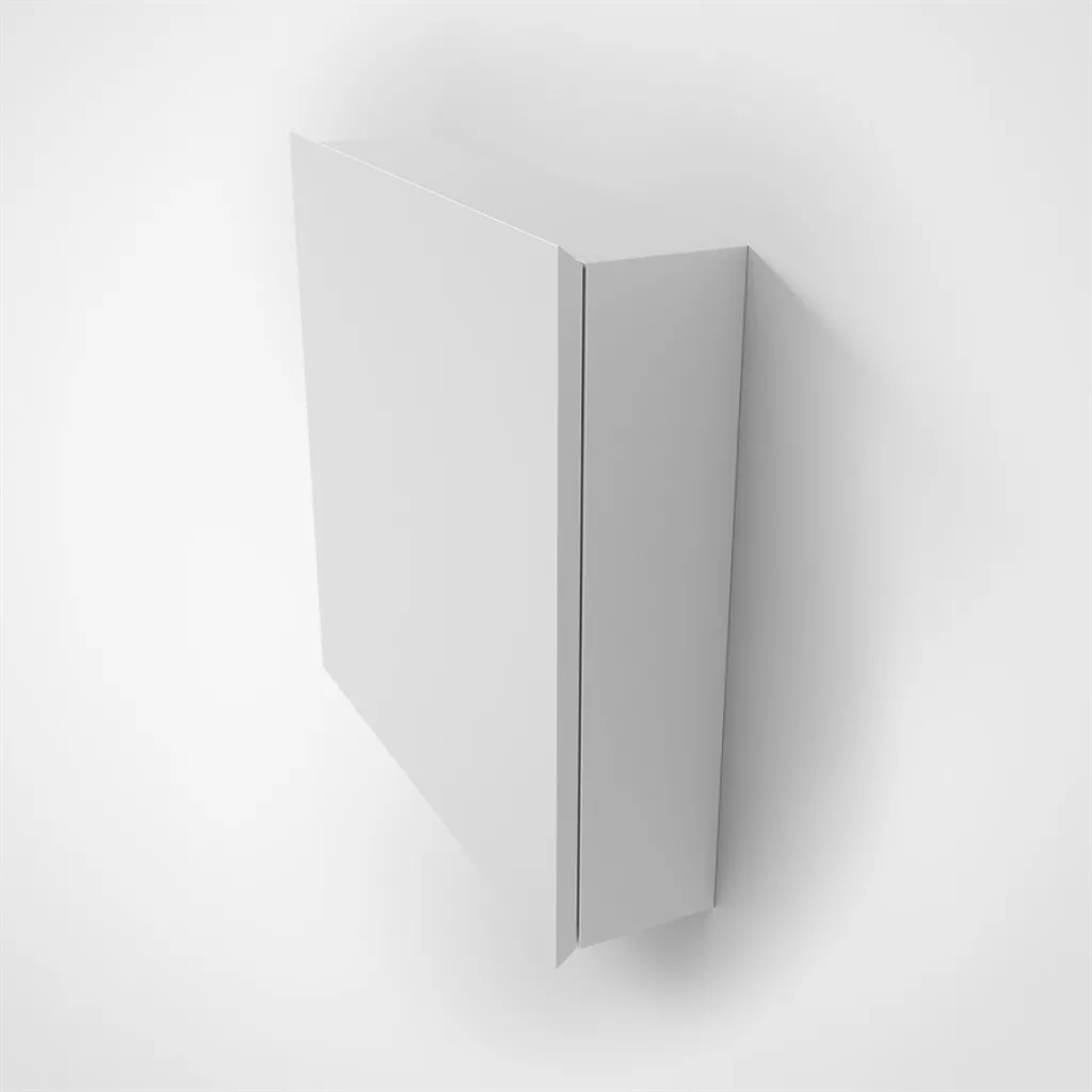 Copenhagen Front - 60x60x15 cm Wall cabinet, Matt white