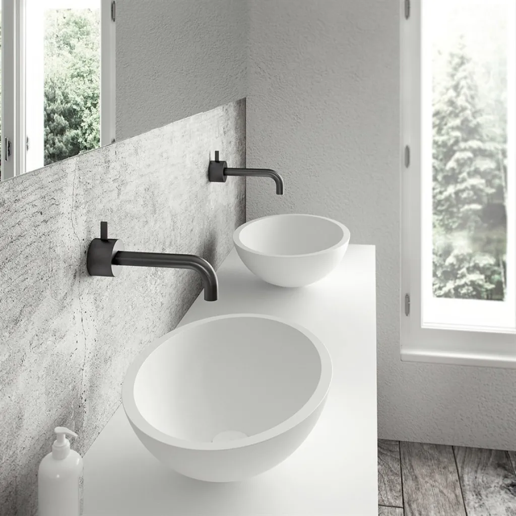Cheese 50 - 50x35 cm Wash bowl, Matt white SolidTec®