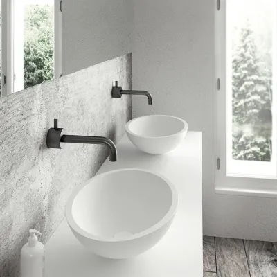 Cheese 50 - 50x35 cm Wash bowl, Matt white SolidTec®