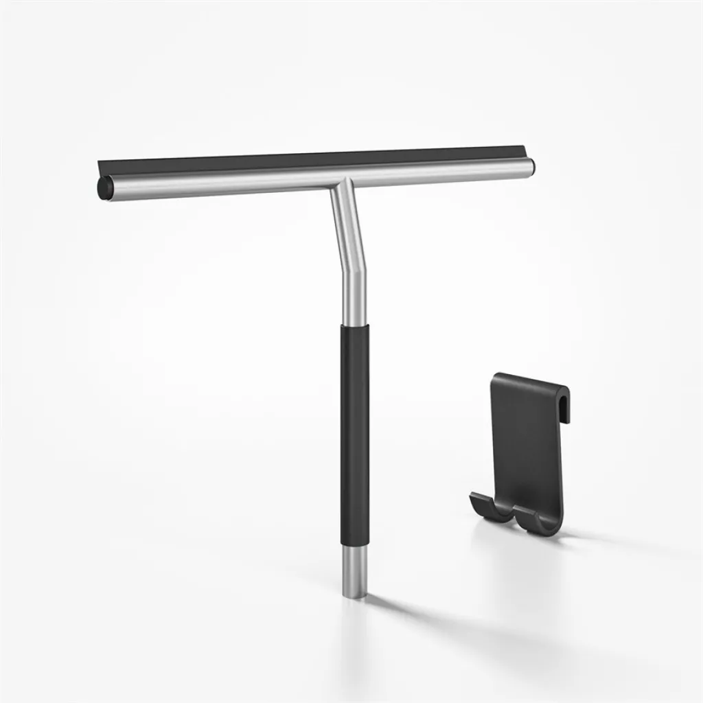 Pulcher® Wipe 7 - Shower Scraper, Brushed Stainless Steel
