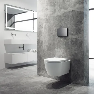 Pulcher Air -  Washbasin, Brushed Inox