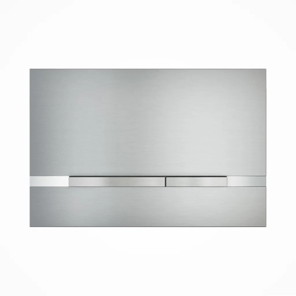 Pulcher Stripe Skylleplade - Brushed Stainless Steel