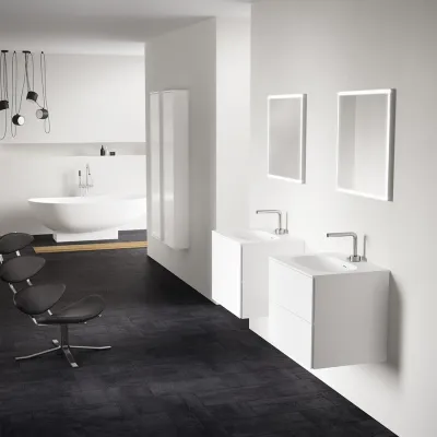 Kubic Light Dimmable 60x60 - LED Mirror w/color adjustment