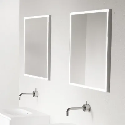 Kubic Light Dimmable 70x70 - LED Mirror w/color adjustment