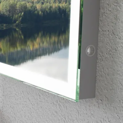 Kubic Light Dimmable 100x80 - LED Mirror w/color adjustment