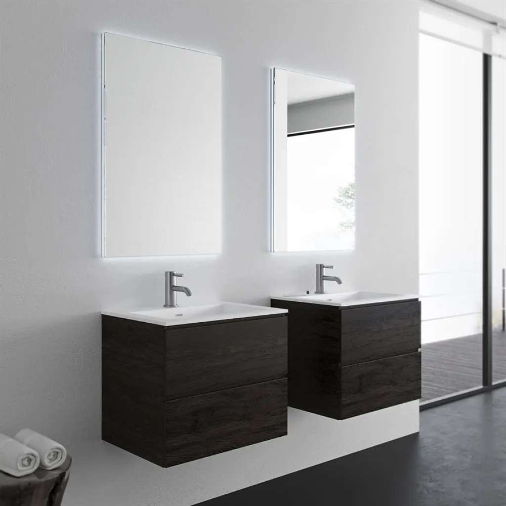 Chic Back Light - 90x60 cm Effect Mirror