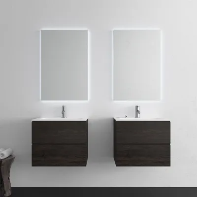 Chic Back Light - 90x60 cm Effect Mirror