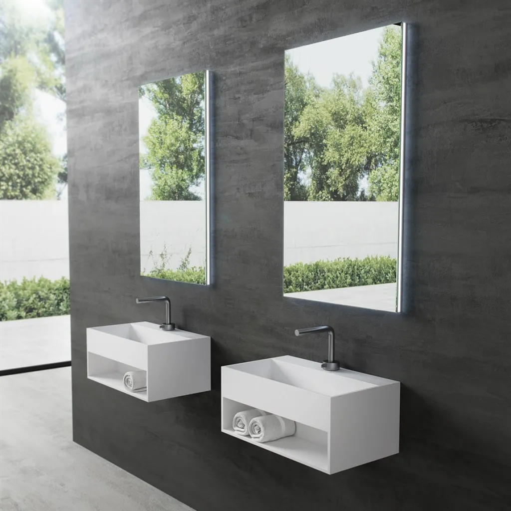 Chic Back Light - 100x60 cm Effect Mirror