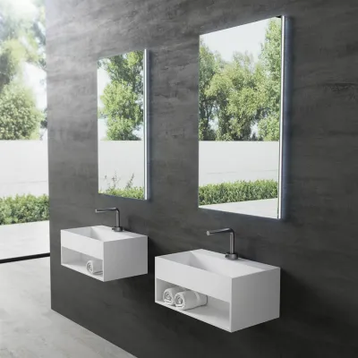Chic Back Light - 100x60 cm Effect Mirror