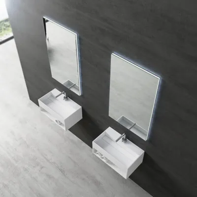 Chic Back Light - 100x60 cm Effect Mirror