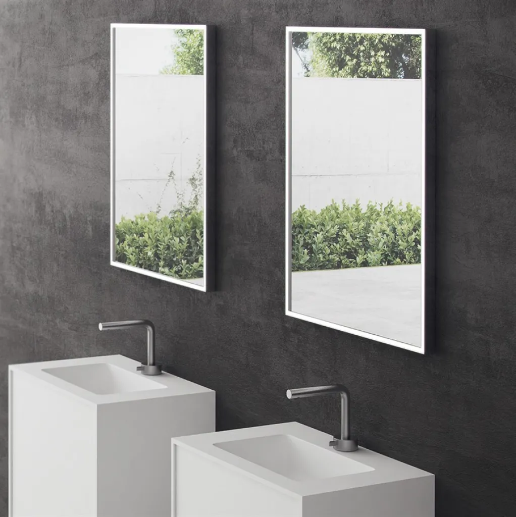Frame Light Dimmable - 70x50 cm LED light mirror w/ regulation