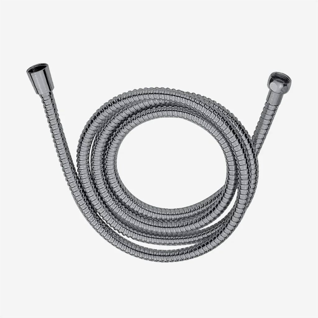 Bad & Stil BS15M 1,5 m bruseslange -  Brushed Stainless Steel