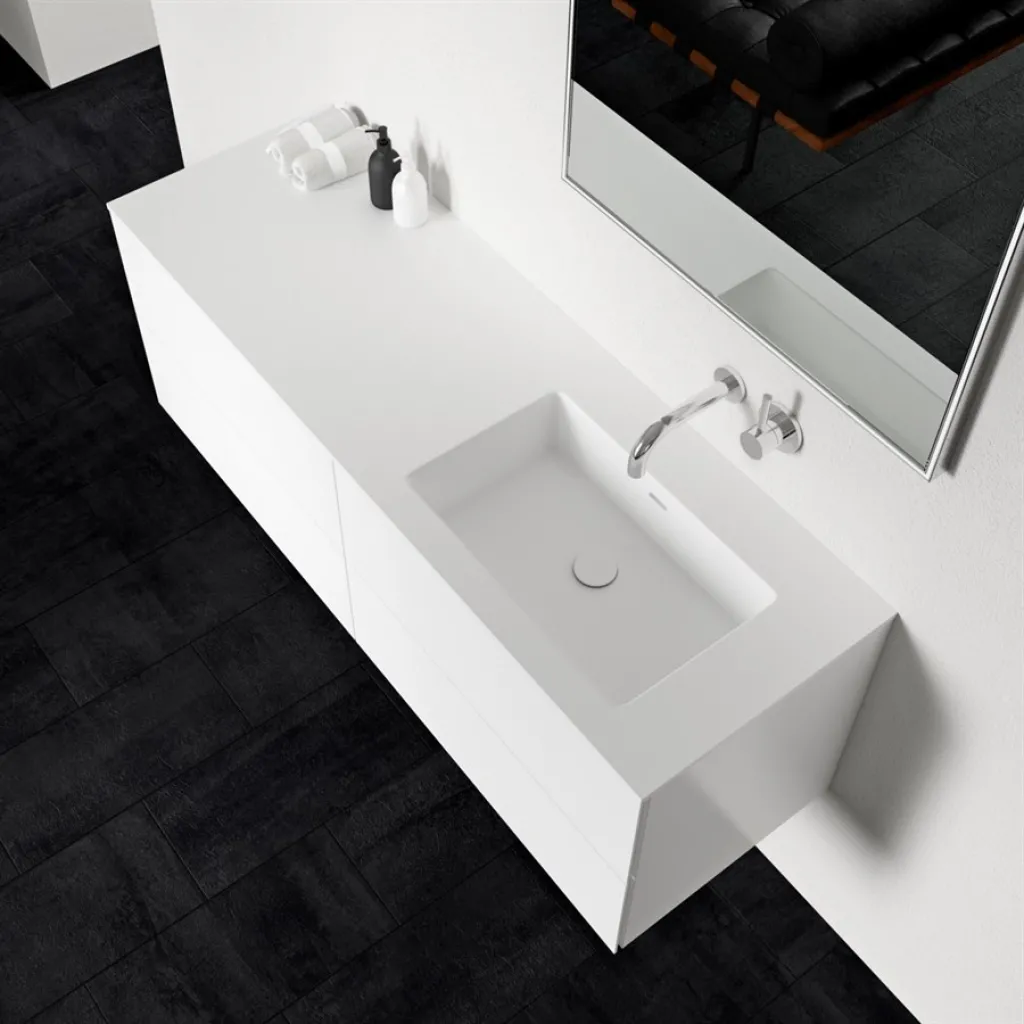 Block Soho 140R - Washstand 140x46, Mathvid