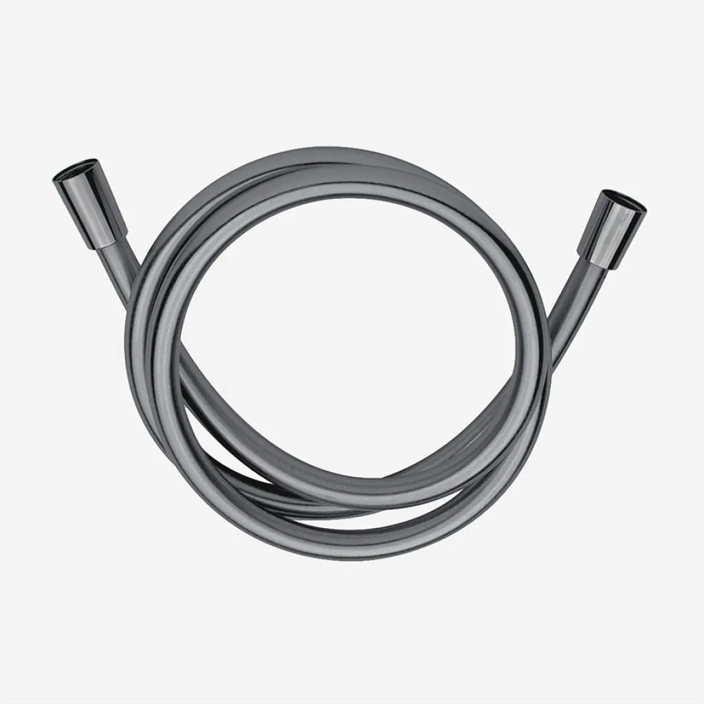 Bad & Stil BS15 1,5 m glat bruseslange -  Brushed Stainless Steel