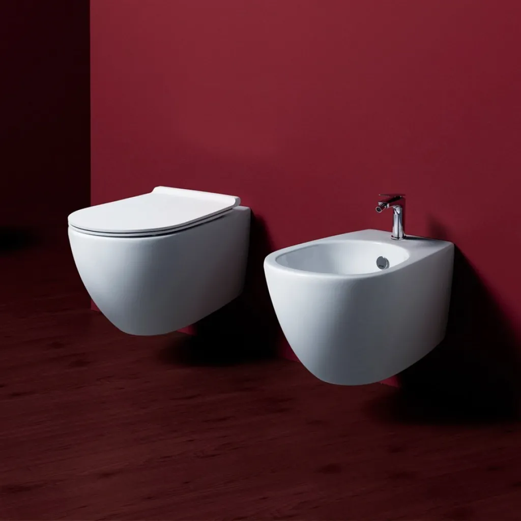 Vignoni VI18 Væghængt Toilet - Matte white