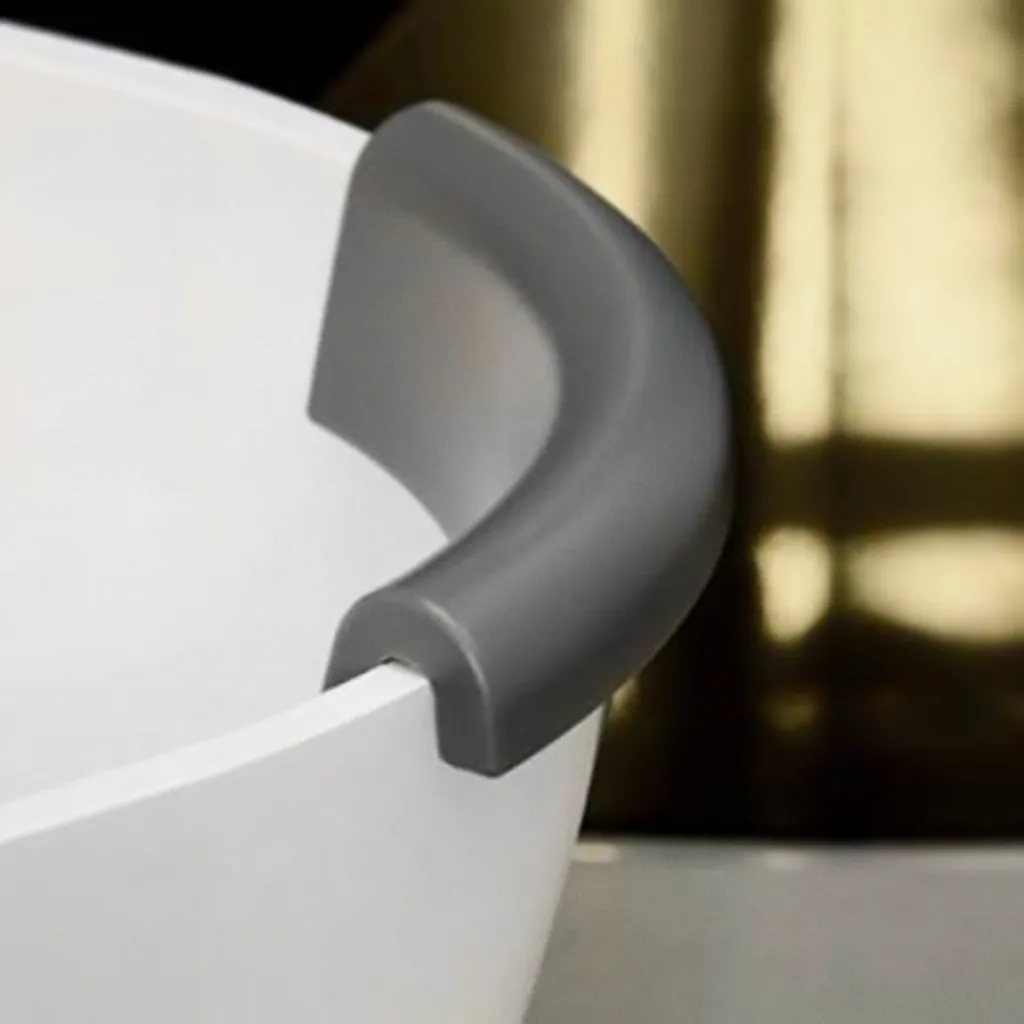 Badekarpude - Curved, Matte Black
