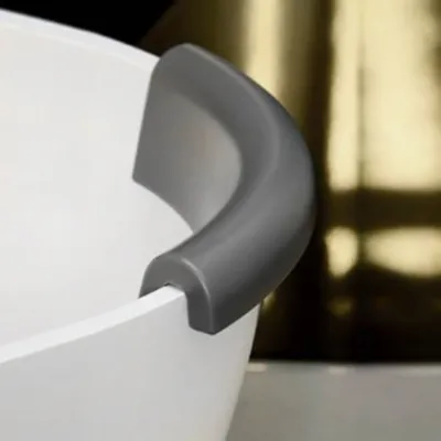 Badekarpude - Curved, Matte Black