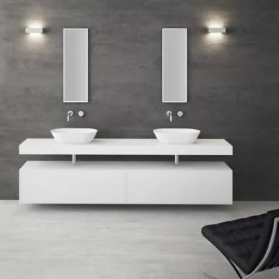 Mood One 55 - 55x32 Washbasin, Matt white SolidTec®