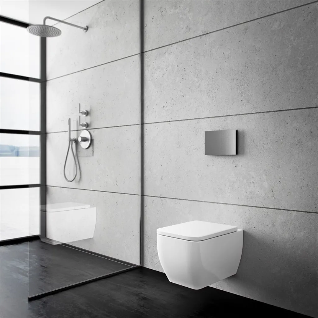 The Class TC18 - 50 cm., Rimless + EasyClean, White
