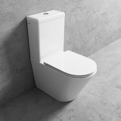 Urban Chic UC09 - Toilet w/ Geberit water saver double. rinse, White