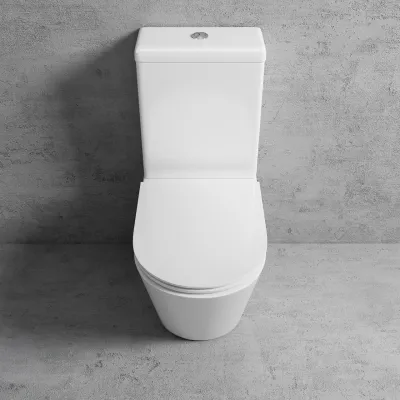 Urban Chic UC09 - Toilet w/ Geberit water saver double. rinse, White