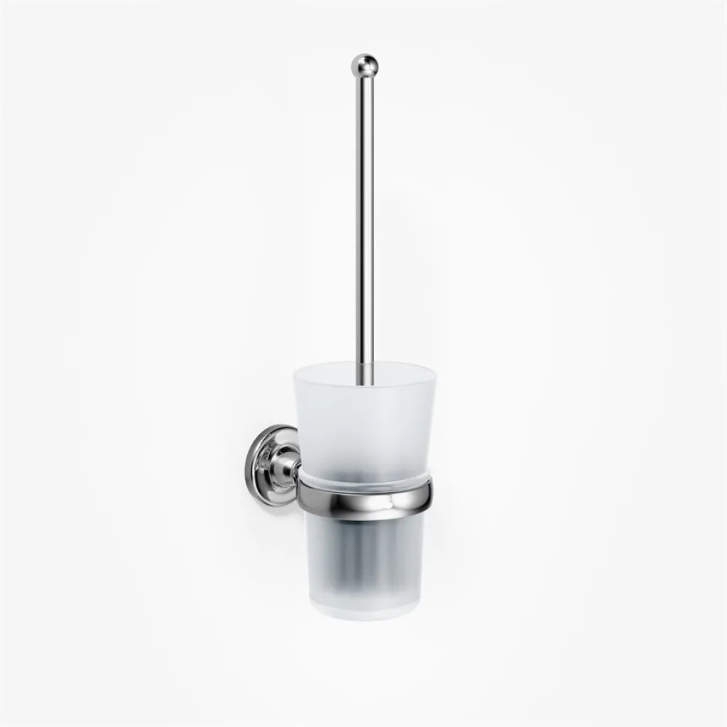 Richmond R33 - Wall-mounted toilet brush, Chrome
