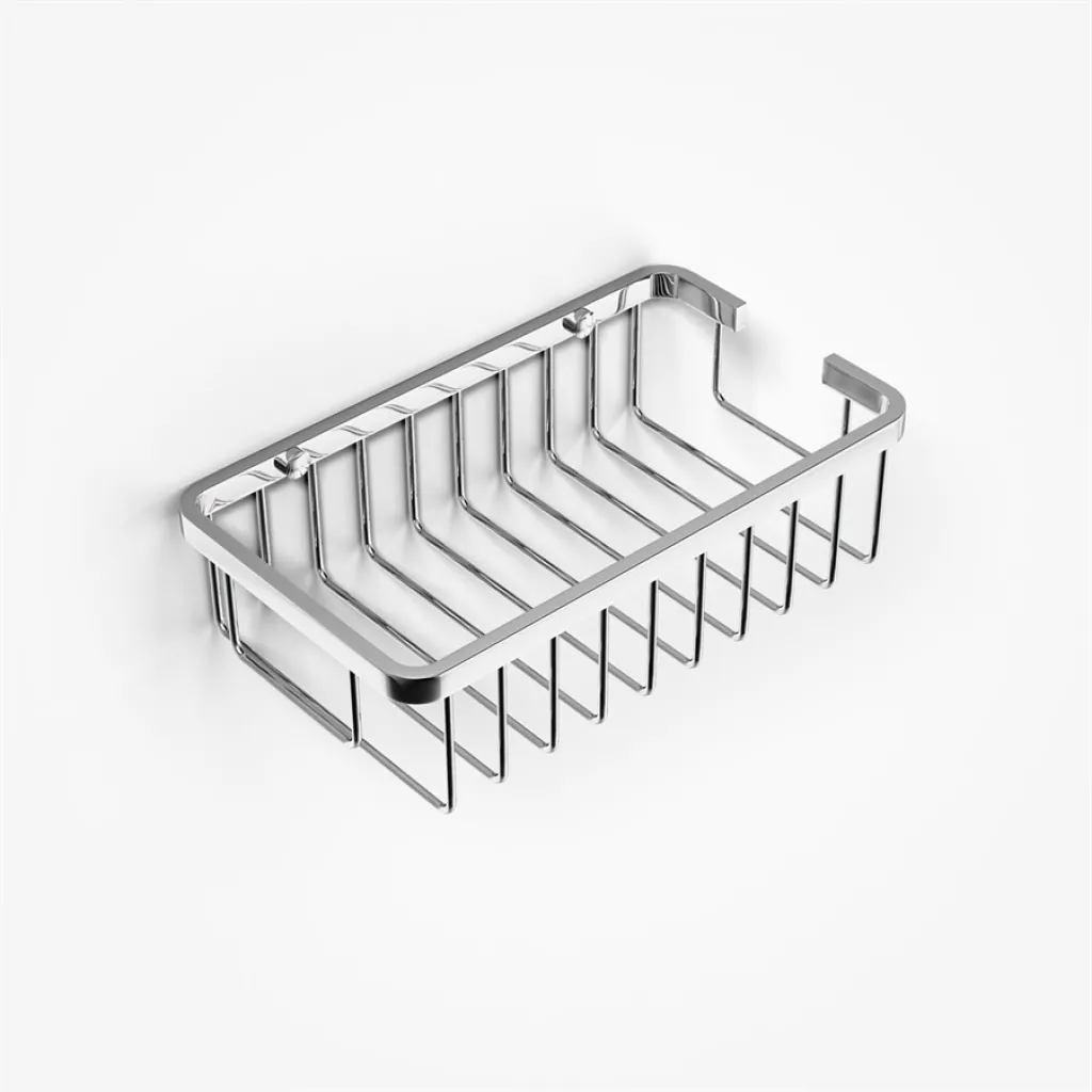 Working W39 - Shower basket, 21x12x6h, Chrome