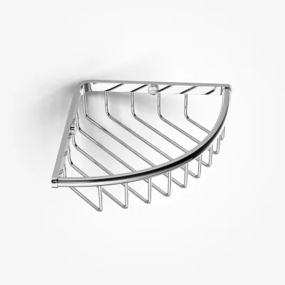 Richmond R62 - Small corner shower basket, Chrome