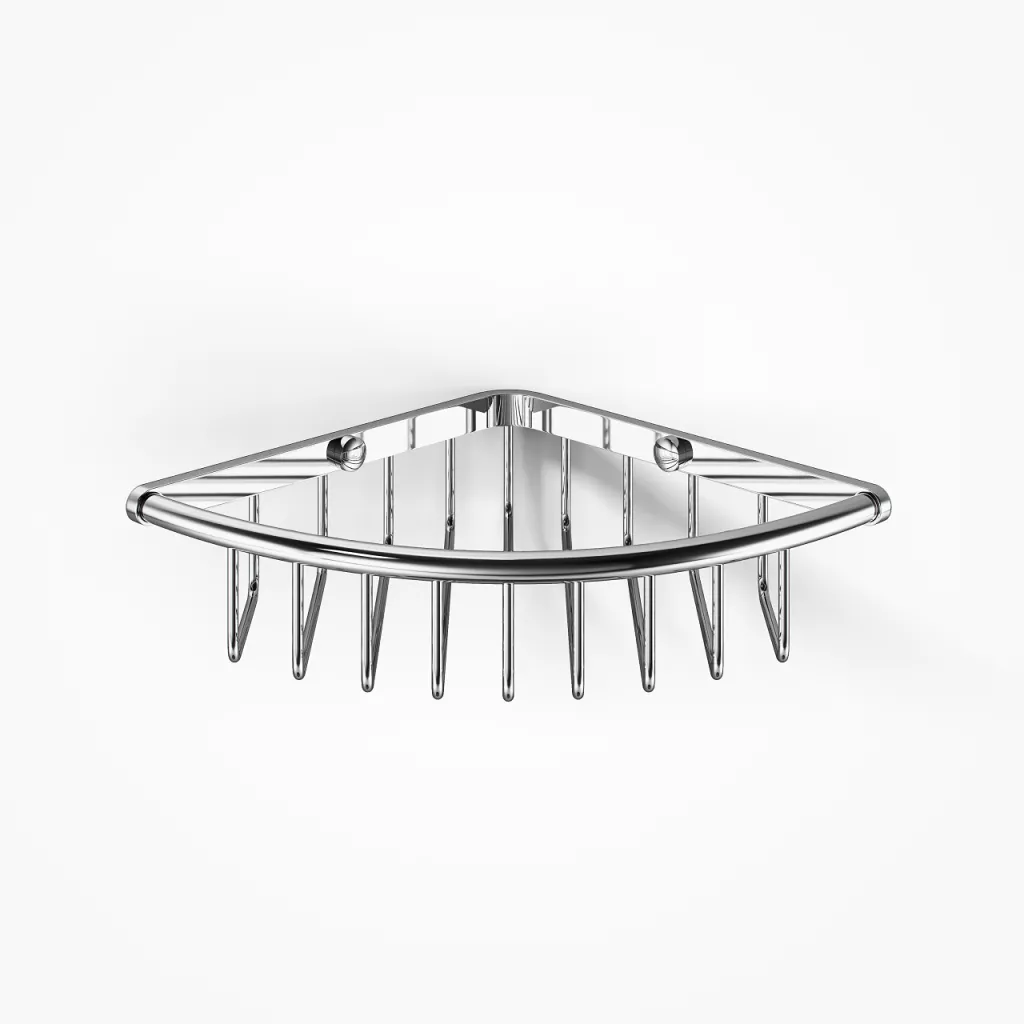 Richmond R62 - Small corner shower basket, Chrome