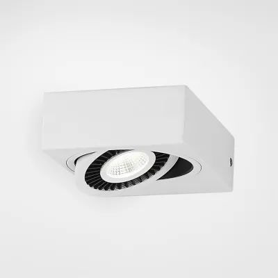 Brick 01 - LED Wall Lamp, 16x12.5x5h, IP20, White