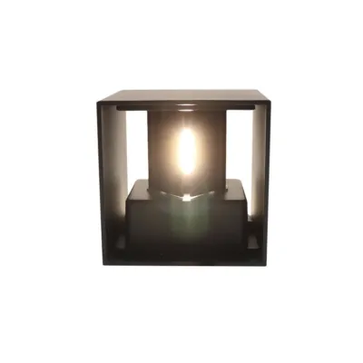 UP&DOWN - LED Wall Lamp, 100x100, IP 54, Black