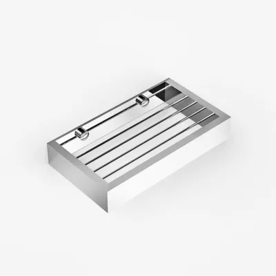 Plano P8 - Soap/sponge basket, Chrome
