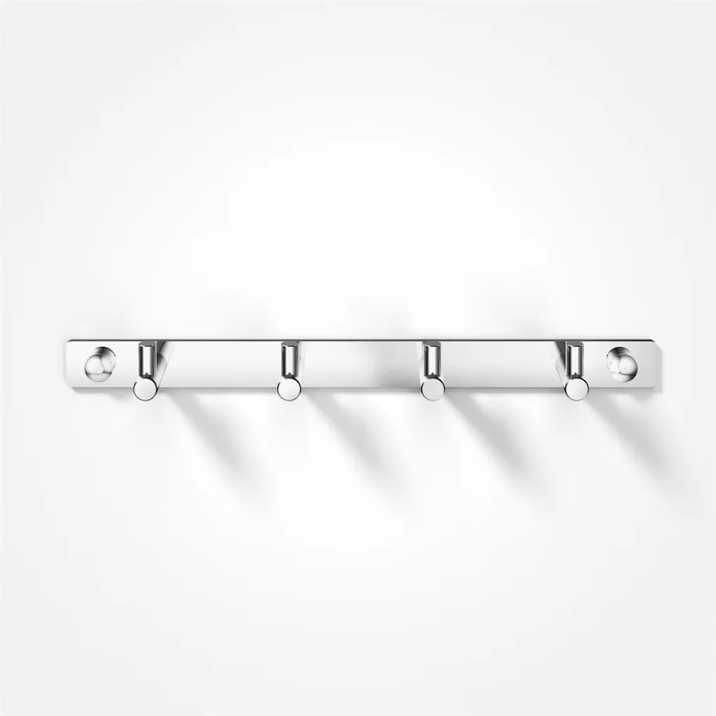 Meta M4 - Rack w/ 4 hooks, Chrome