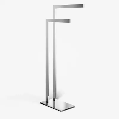 Plano P16 - Freestanding towel rail, Chrome