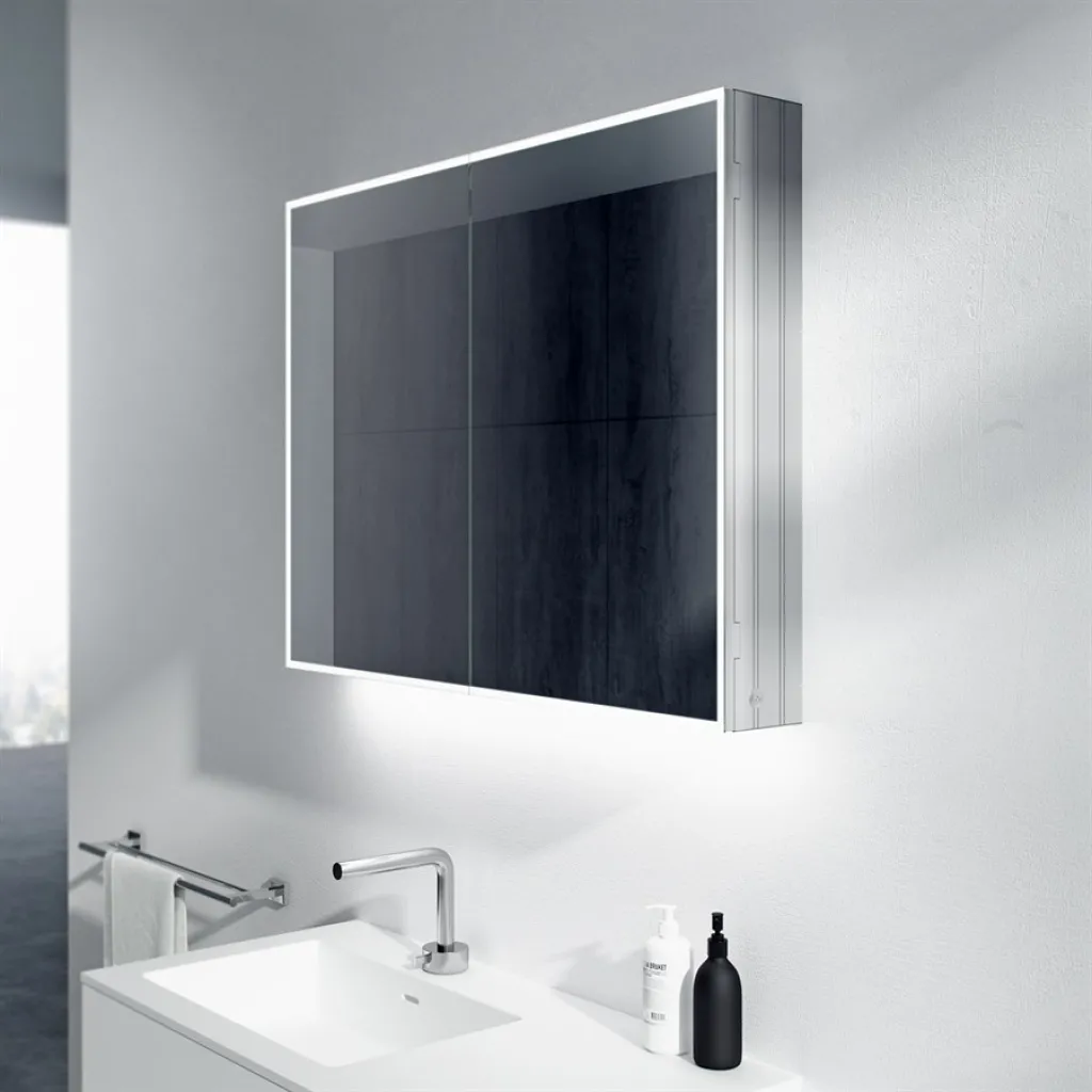 Copenhagen Chic CC90 - 90x70h cm Mirror cabinet with LED