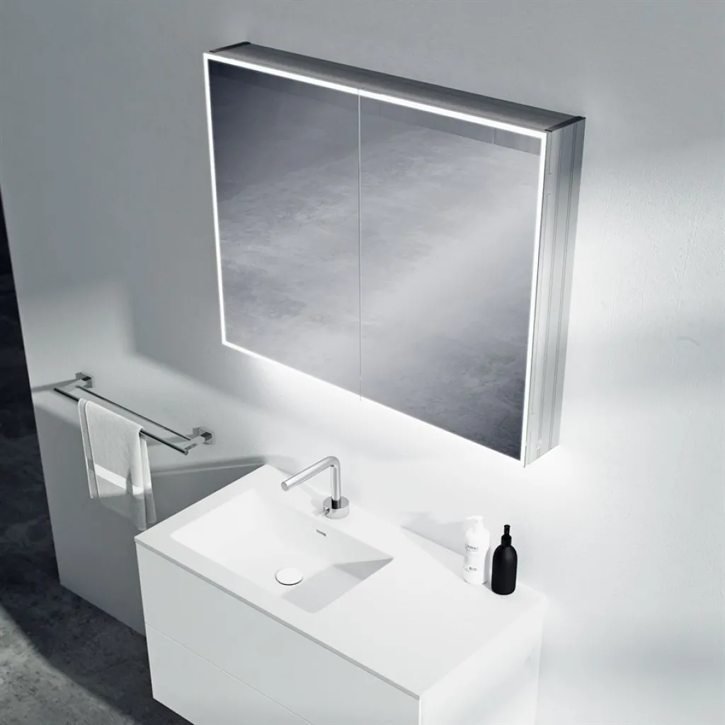 Copenhagen Chic CC90 - 90x70h cm Mirror cabinet with LED