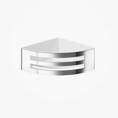 Upgrade U66 - Corner basket, 16x16x7h cm, Chrome