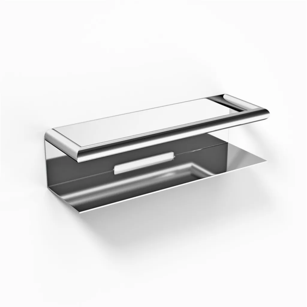 Upgrade/Class U21 - Shower shelf, Chrome polished steel