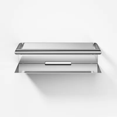 Upgrade/Class U21 - Shower shelf, Chrome polished steel