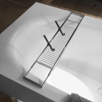 Class C91 - Tub shelf, Adjustable 70-95 cm, Chrome