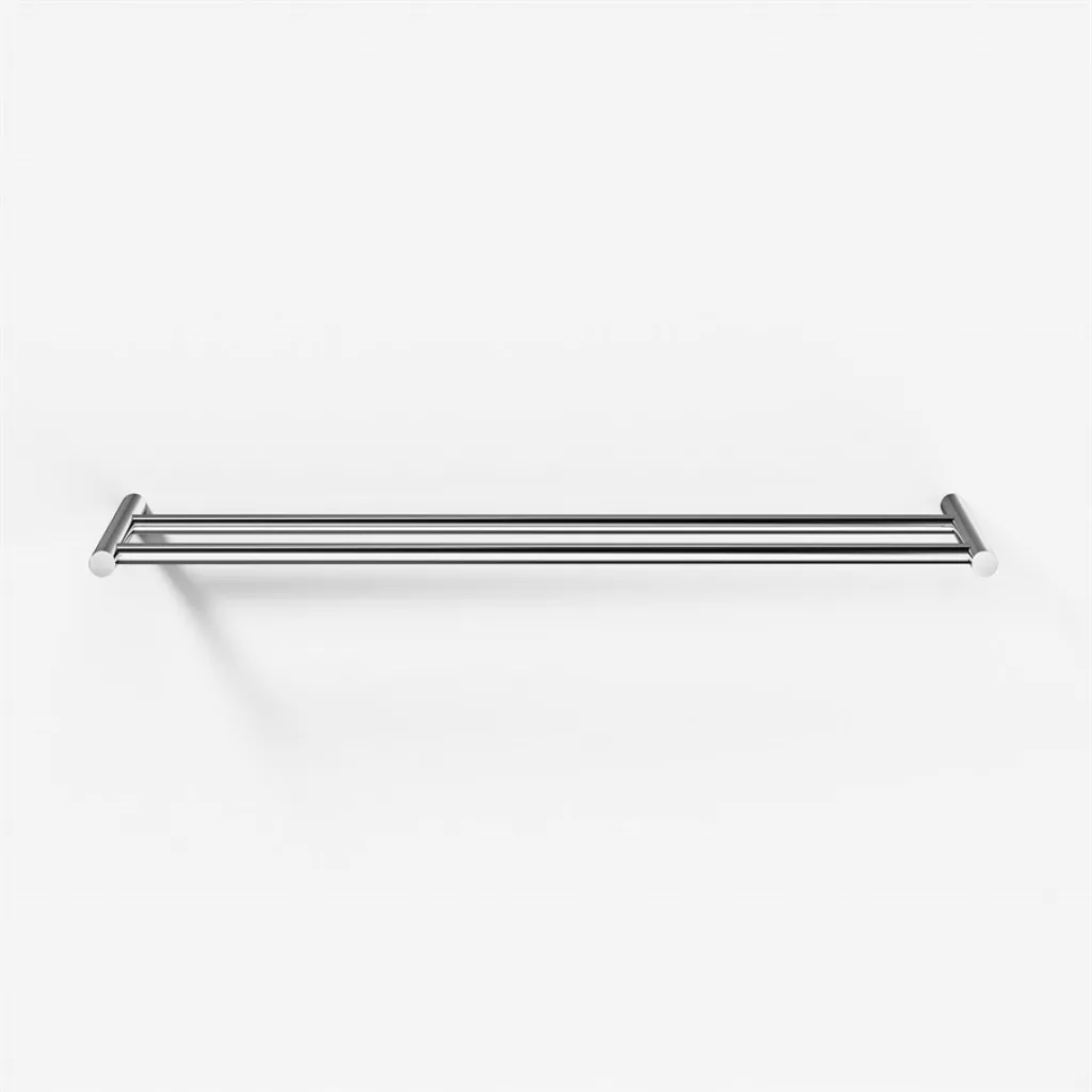 Minimalism M19D62 - Double Towel Rail, 62 cm, Chrome